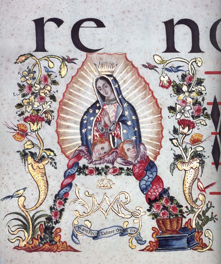 Devotion to the virgin of Guadalupe